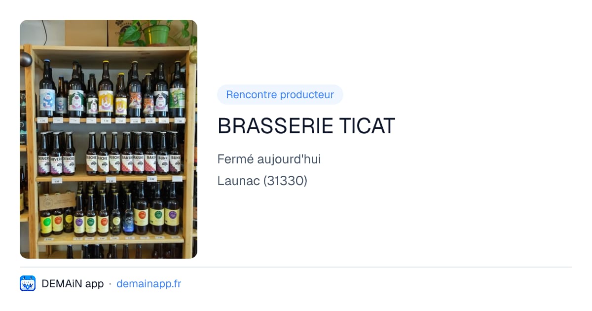 BRASSERIE TICAT — Launac