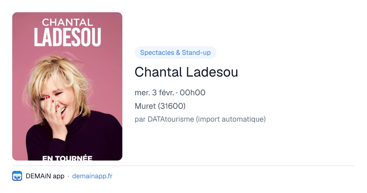 Chantal Ladesou — Muret
