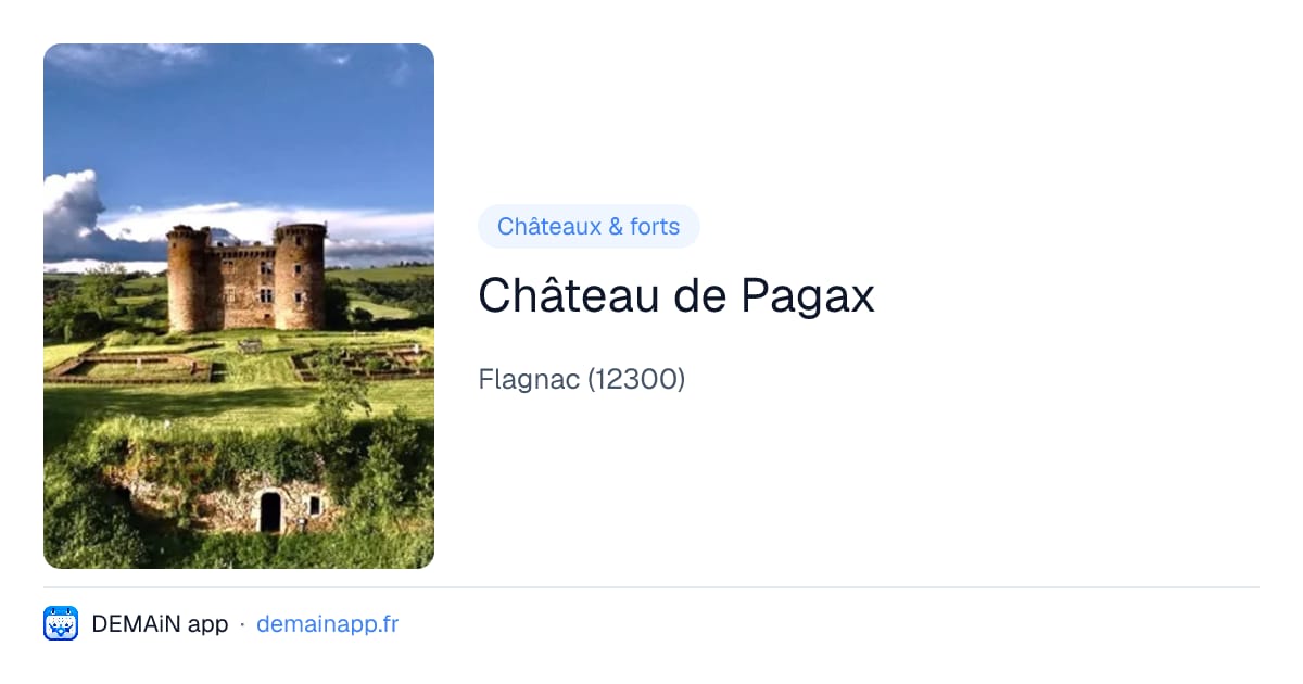 Château de Pagax — Flagnac