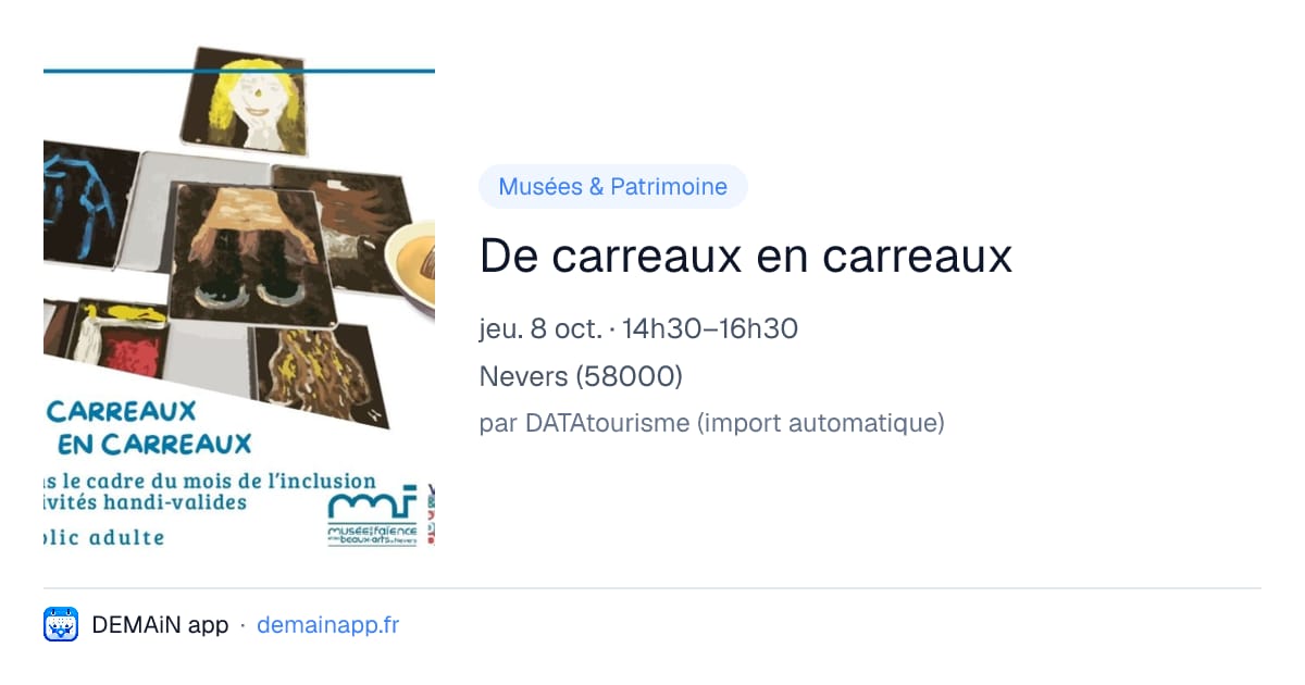 De carreaux en carreaux — Nevers