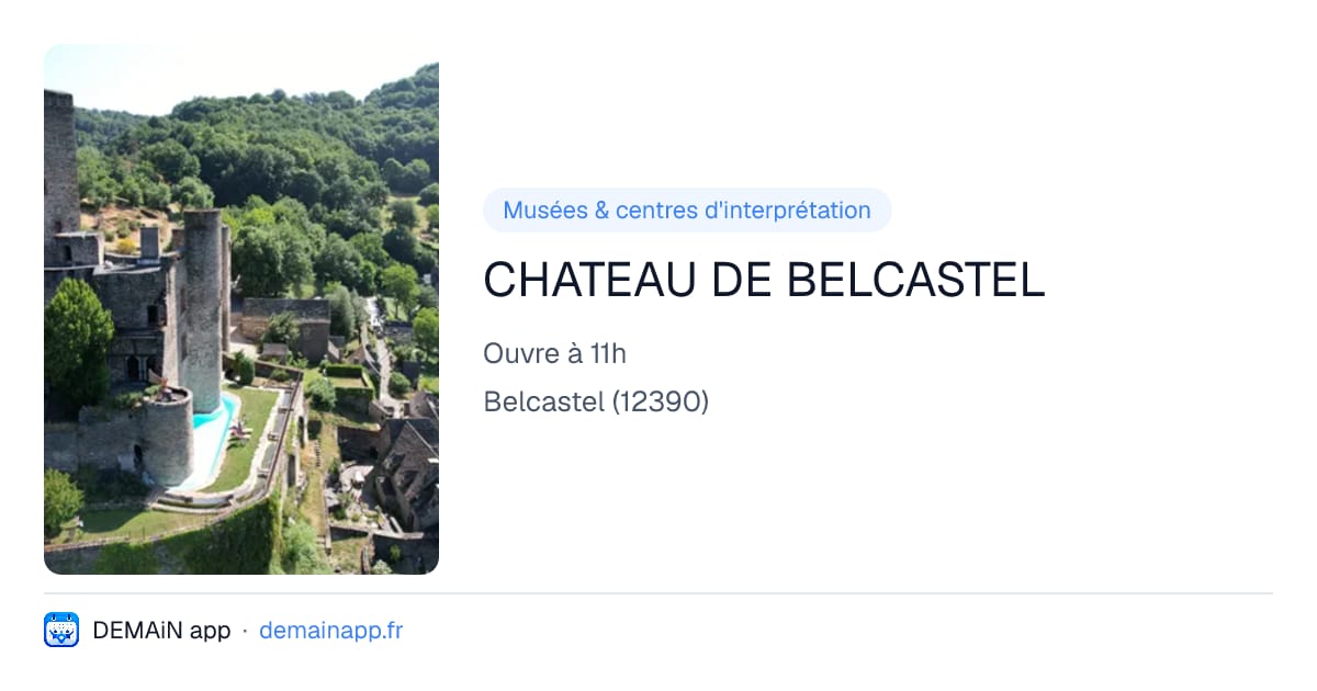 CHATEAU DE BELCASTEL — Belcastel
