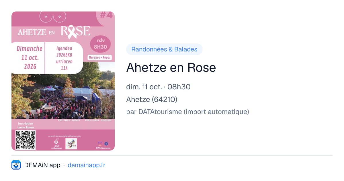 Ahetze en Rose — Ahetze