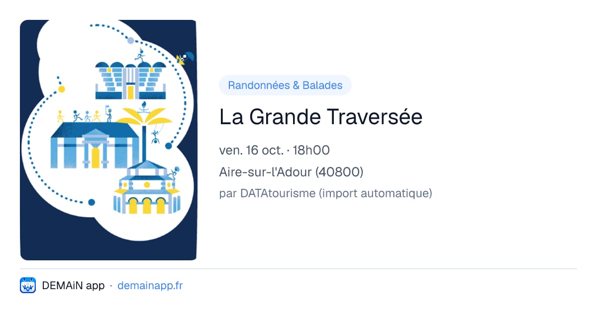 La Grande Traversée — Aire-sur-l'Adour