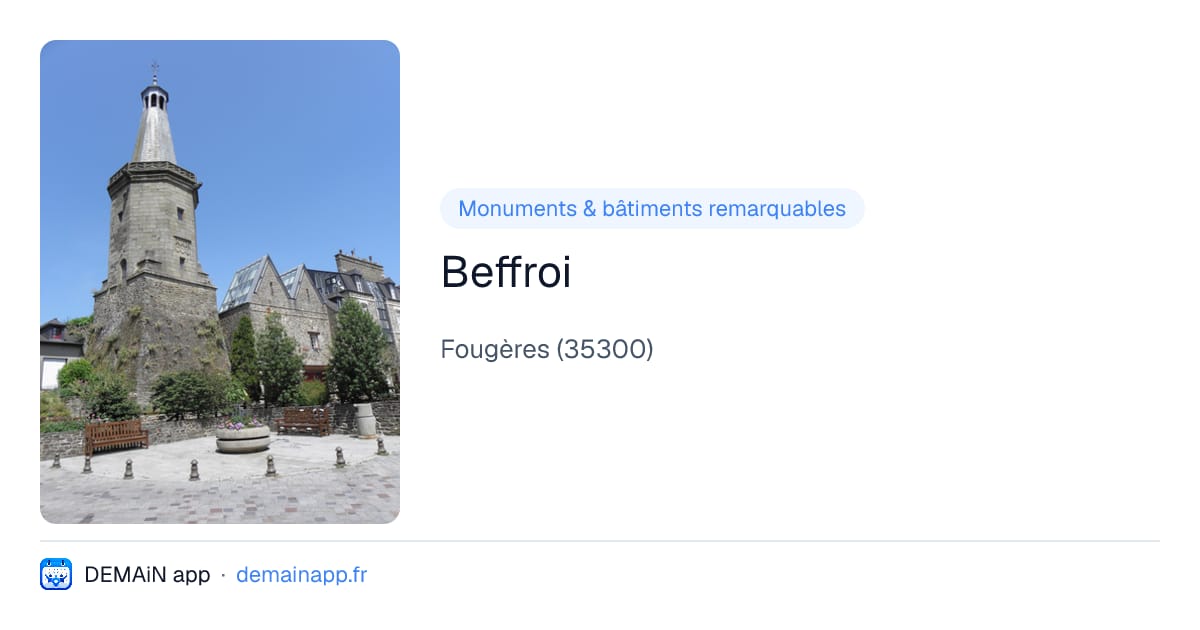 Beffroi — Fougères