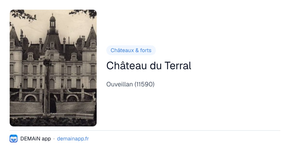 Château du Terral — Ouveillan