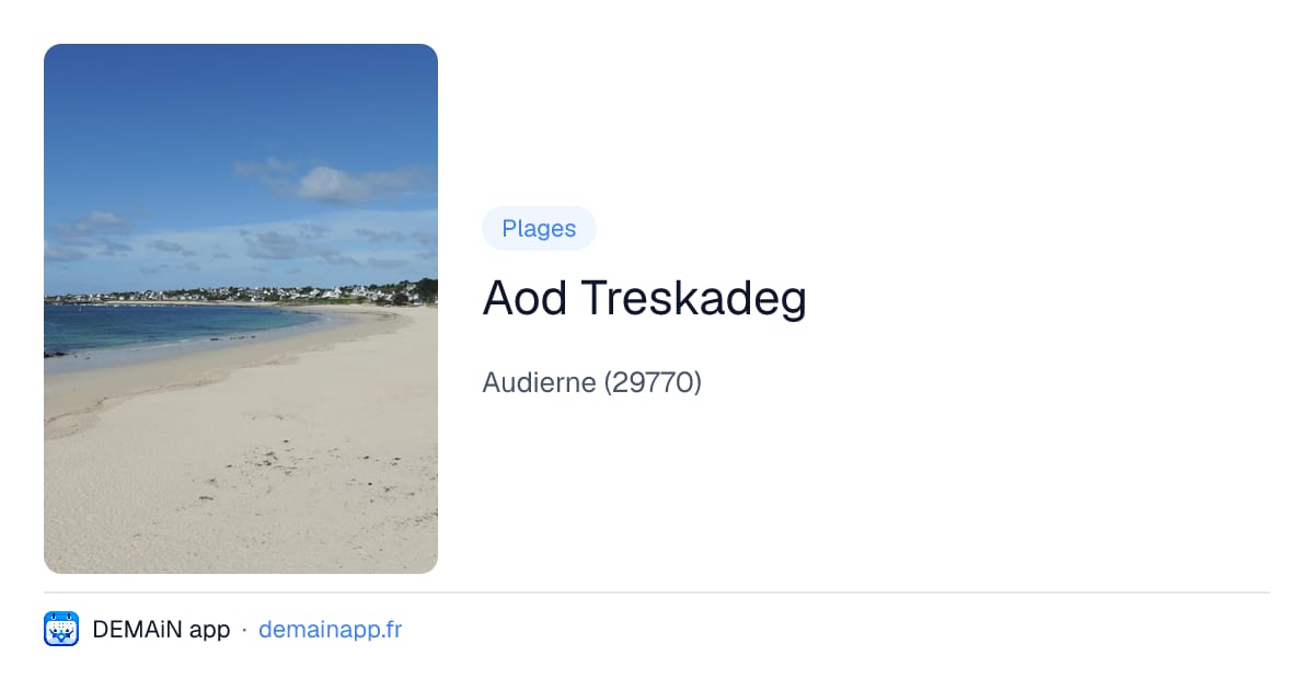 Aod Treskadeg — Audierne