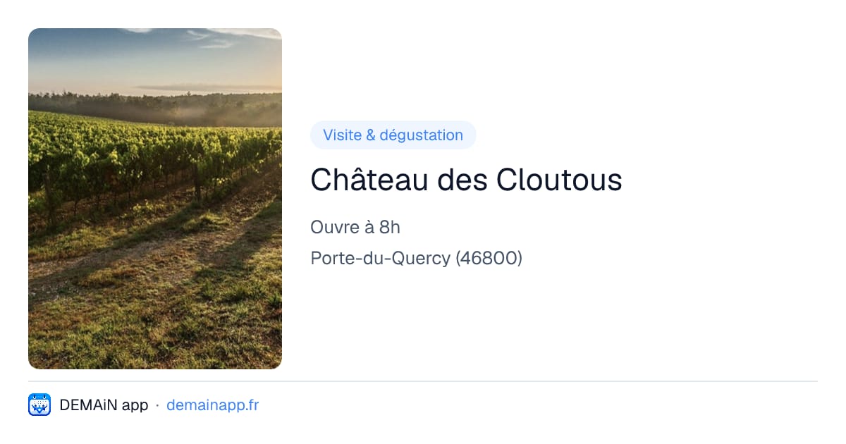 Château des Cloutous — Porte-du-Quercy