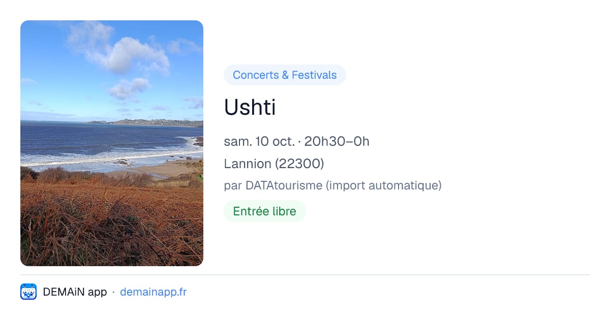 Ushti — Lannion