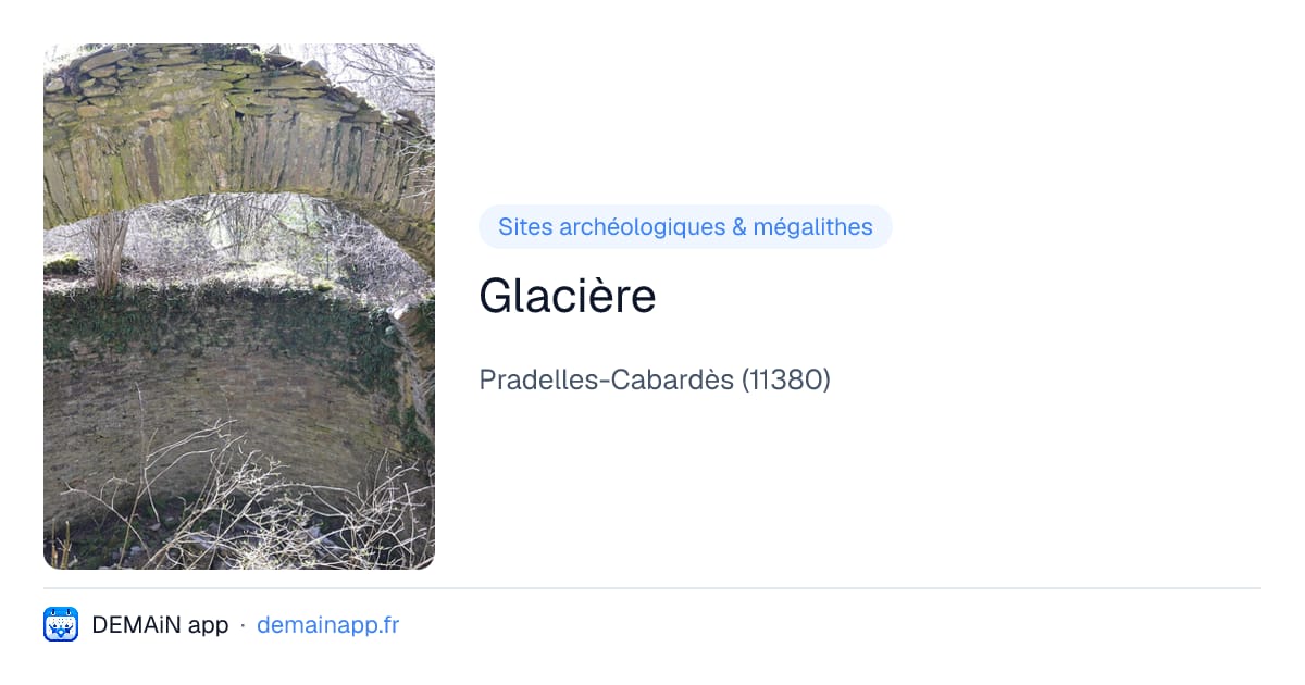 Glacière — Pradelles-Cabardès