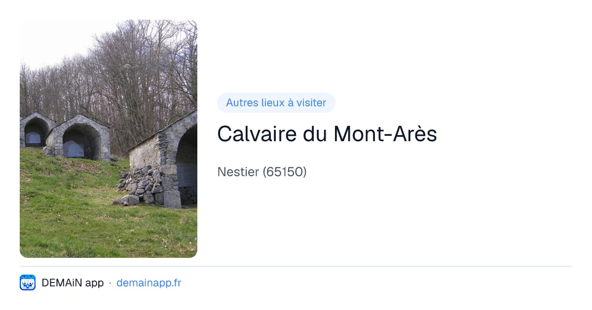 Calvaire du Mont-Arès — Nestier