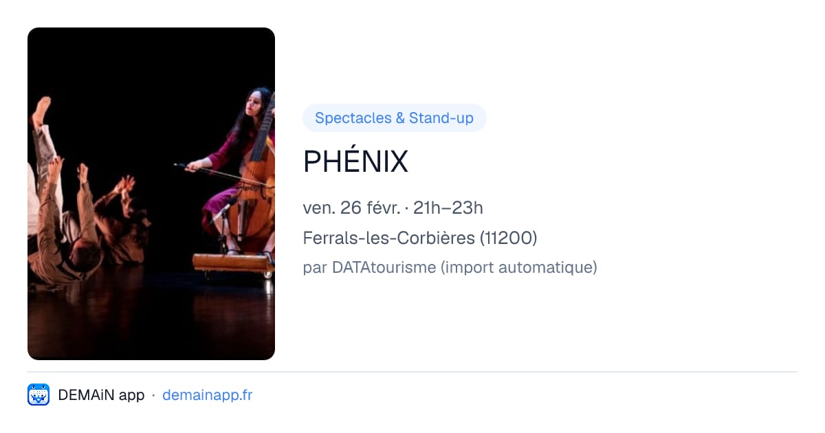 PHÉNIX — Ferrals-les-Corbières