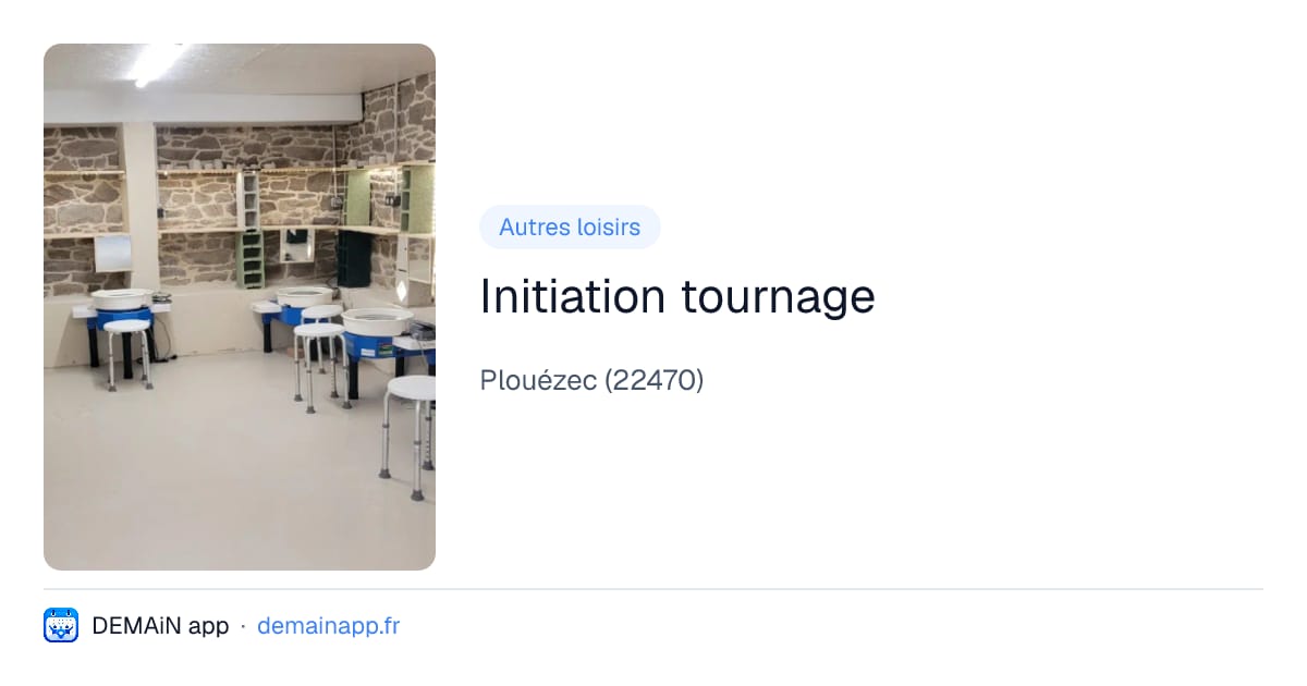 Initiation tournage — Plouézec