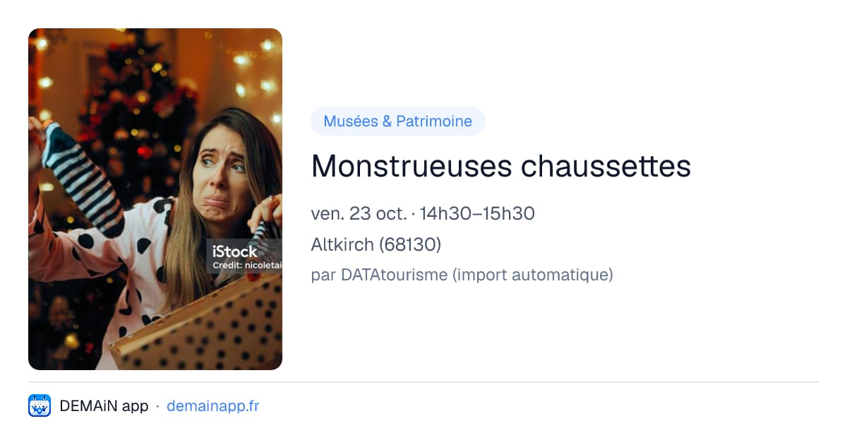Monstrueuses chaussettes — Altkirch