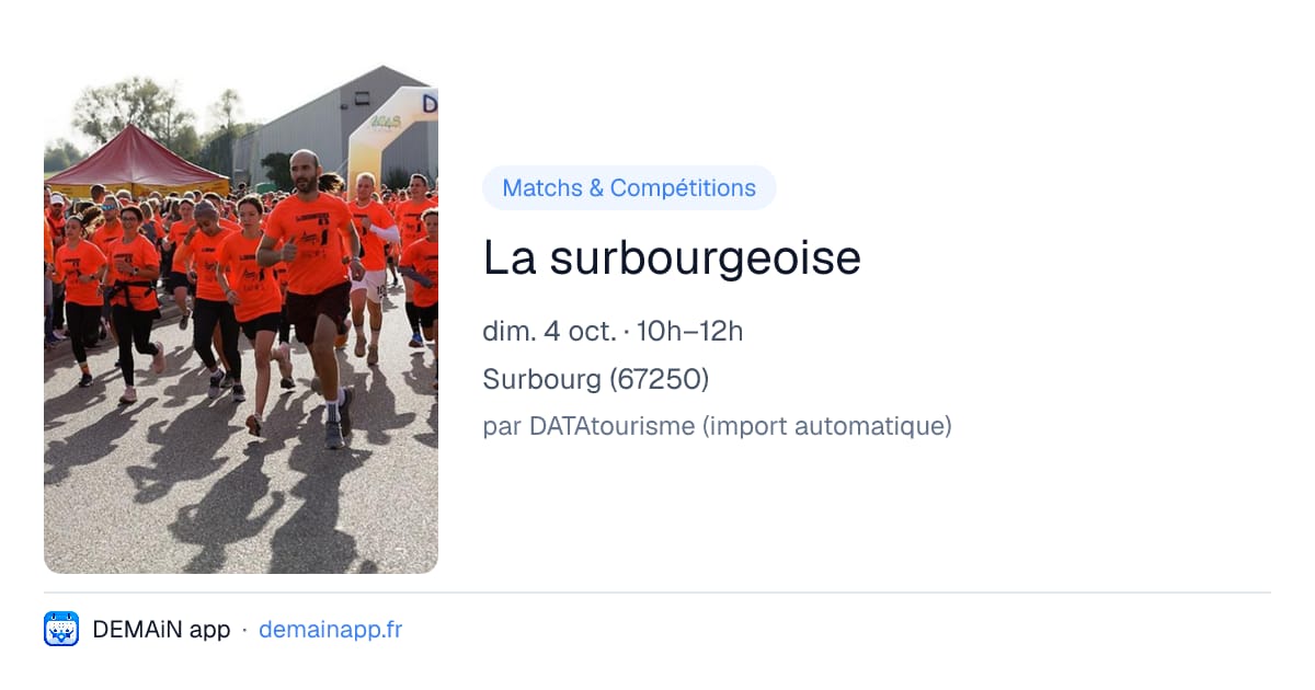 La surbourgeoise — Surbourg
