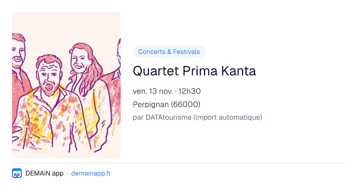 Quartet Prima Kanta — Perpignan