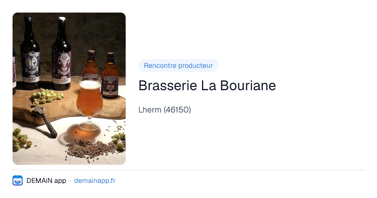 Brasserie La Bouriane — Lherm