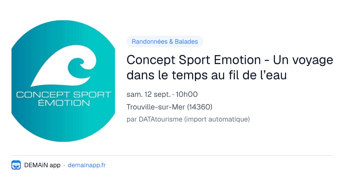 Concept Sport Emotion - Un voyage dans le temps au fil de l’eau — Trouville-sur-Mer