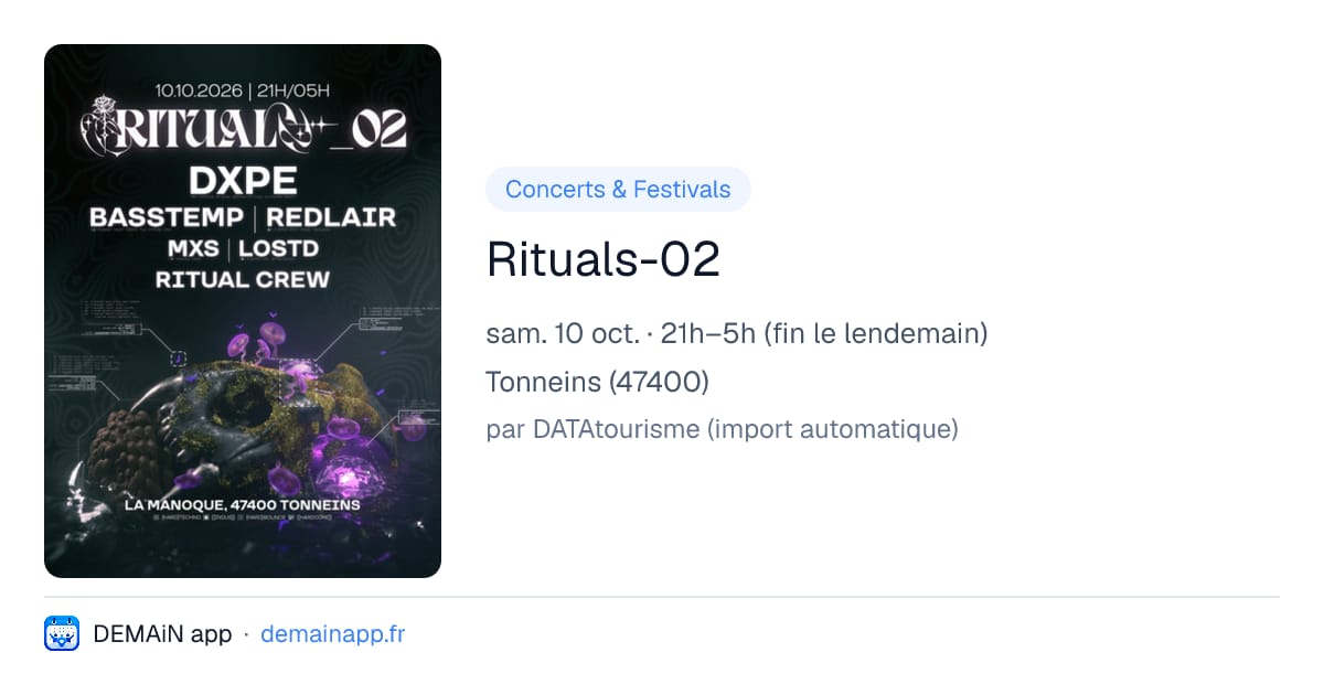 Rituals-02 — Tonneins