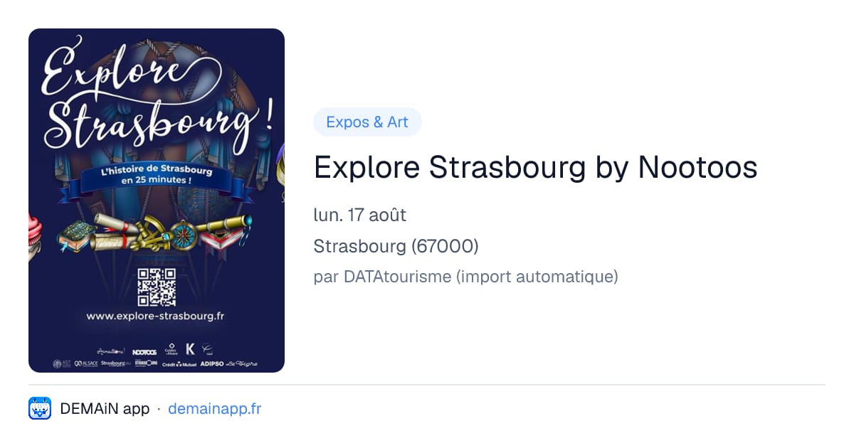 Explore Strasbourg by Nootoos — Strasbourg