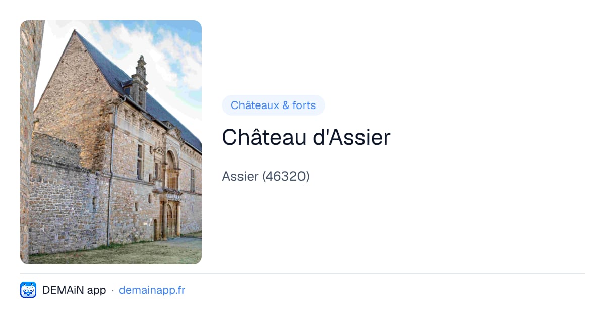 Château d'Assier — Assier