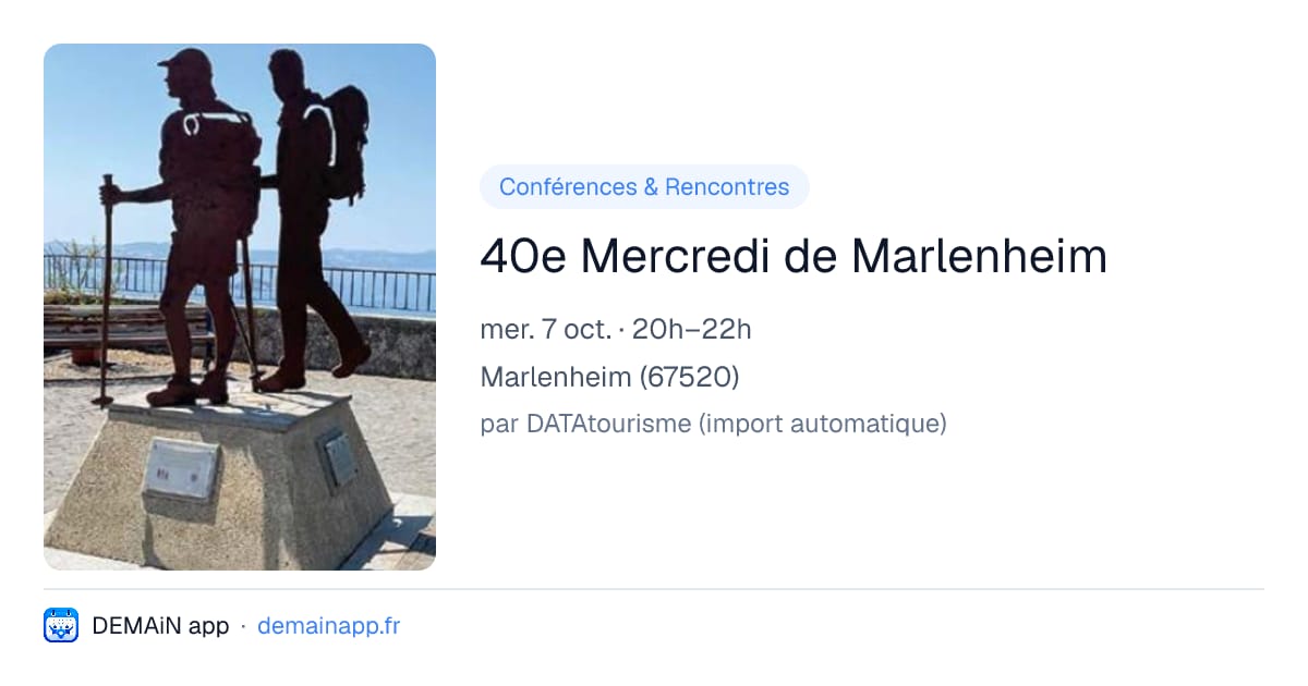 40e Mercredi de Marlenheim — Marlenheim
