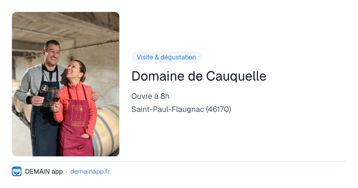 Domaine de Cauquelle — Saint-Paul-Flaugnac