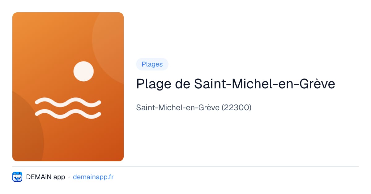 Plage de Saint-Michel-en-Grève — Saint-Michel-en-Grève