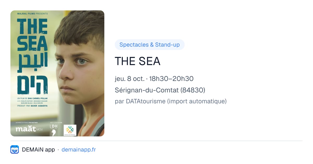 THE SEA — Sérignan-du-Comtat