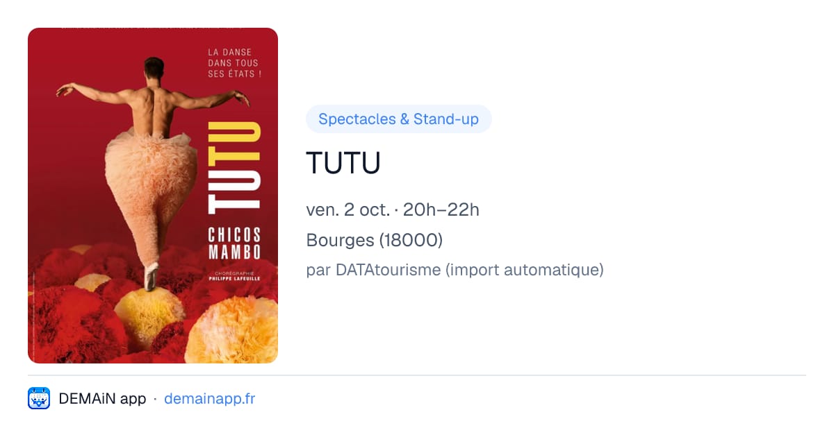 TUTU — Bourges
