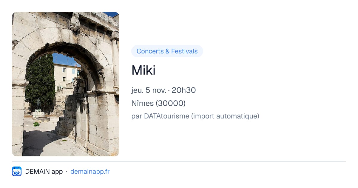 Miki — Nîmes