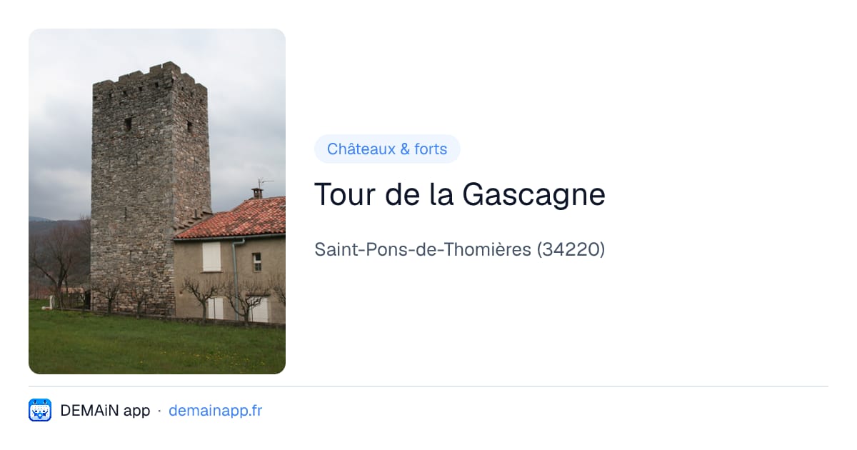 Tour de la Gascagne — Saint-Pons-de-Thomières