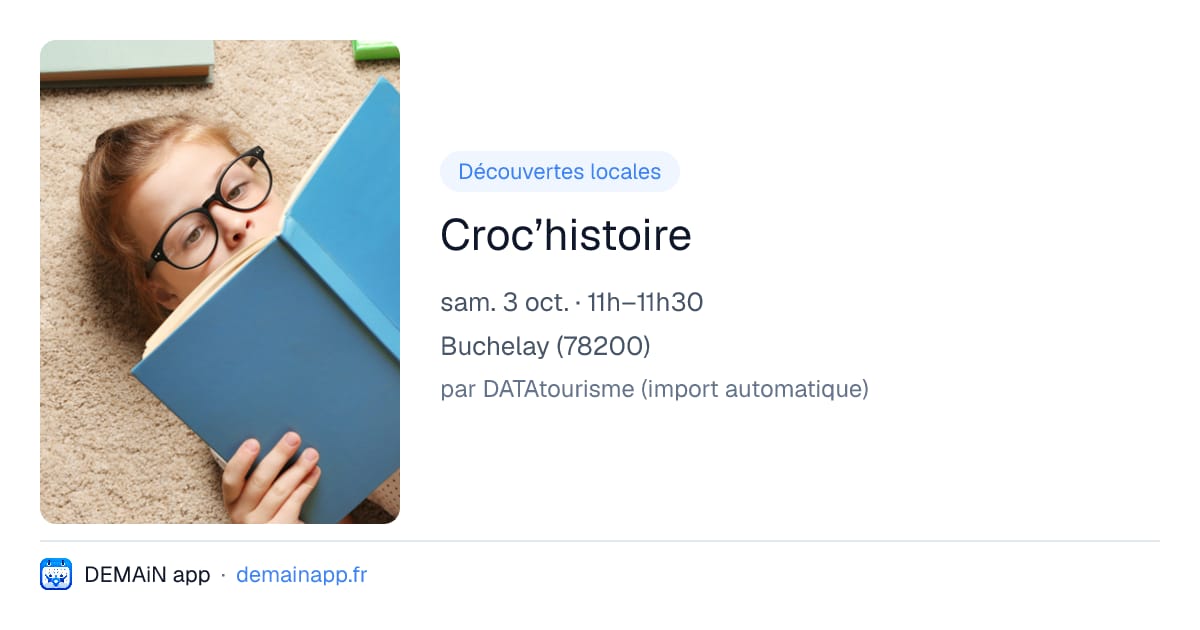 Croc’histoire — Buchelay