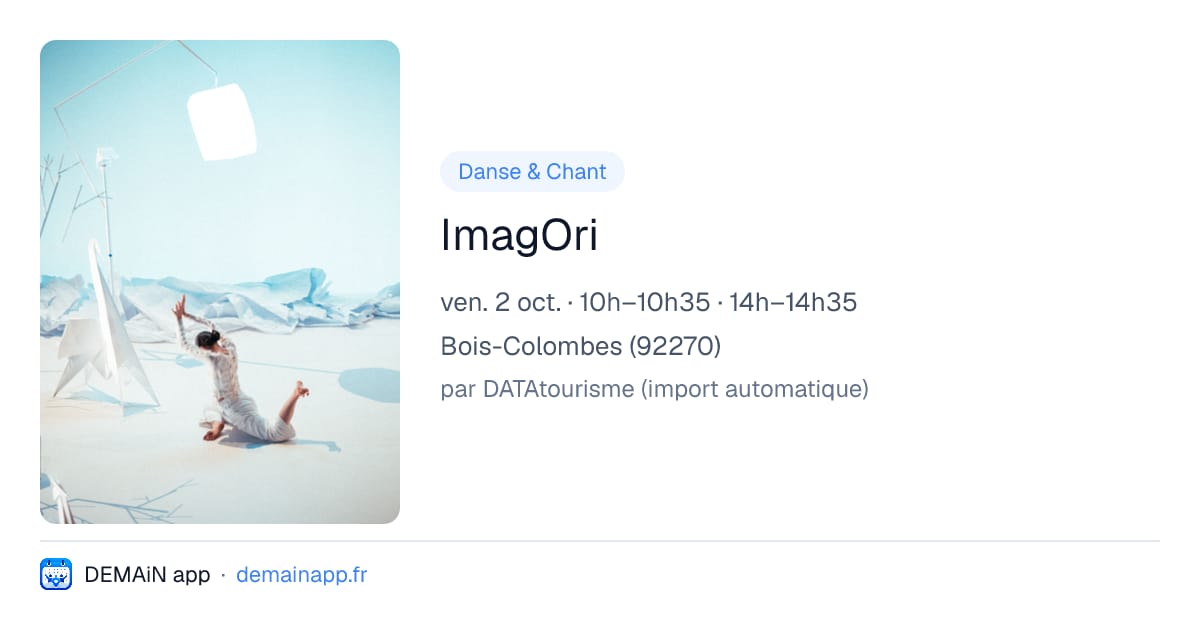 ImagOri — Bois-Colombes