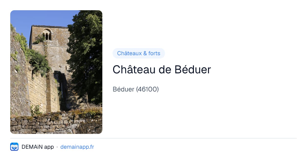 Château de Béduer — Béduer
