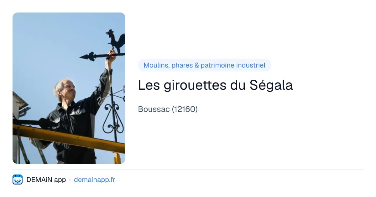 Les girouettes du Ségala — Boussac