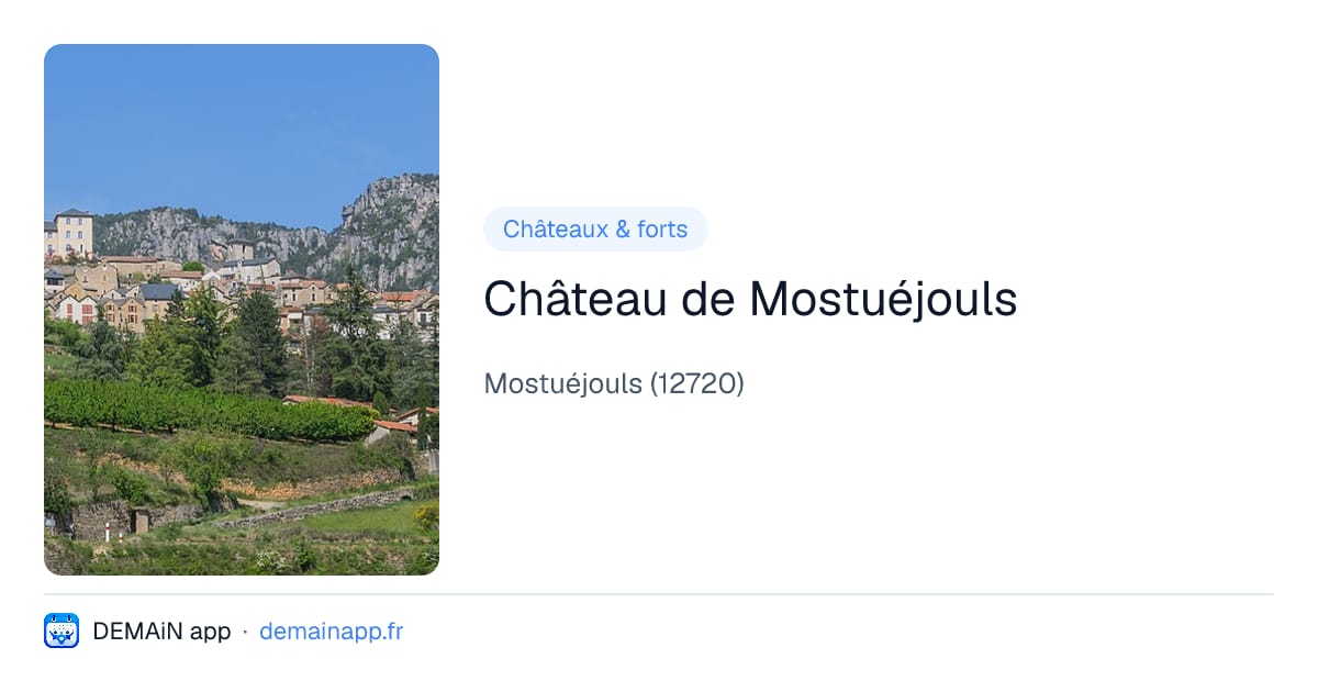 Château de Mostuéjouls — Mostuéjouls