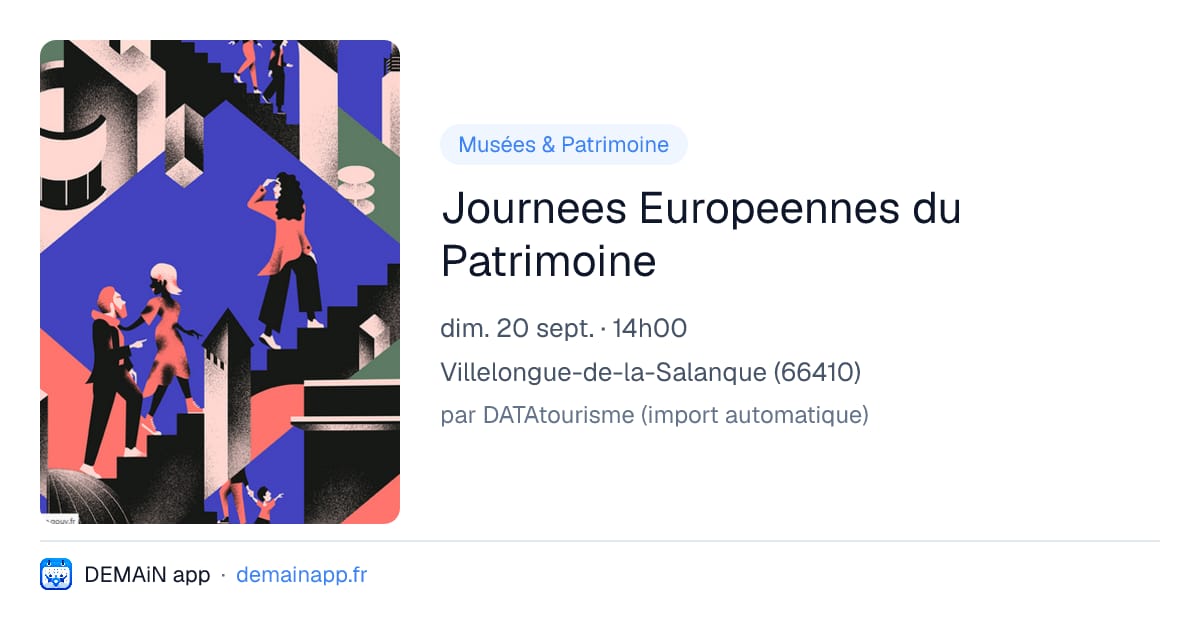 Journees Europeennes du Patrimoine — Villelongue-de-la-Salanque