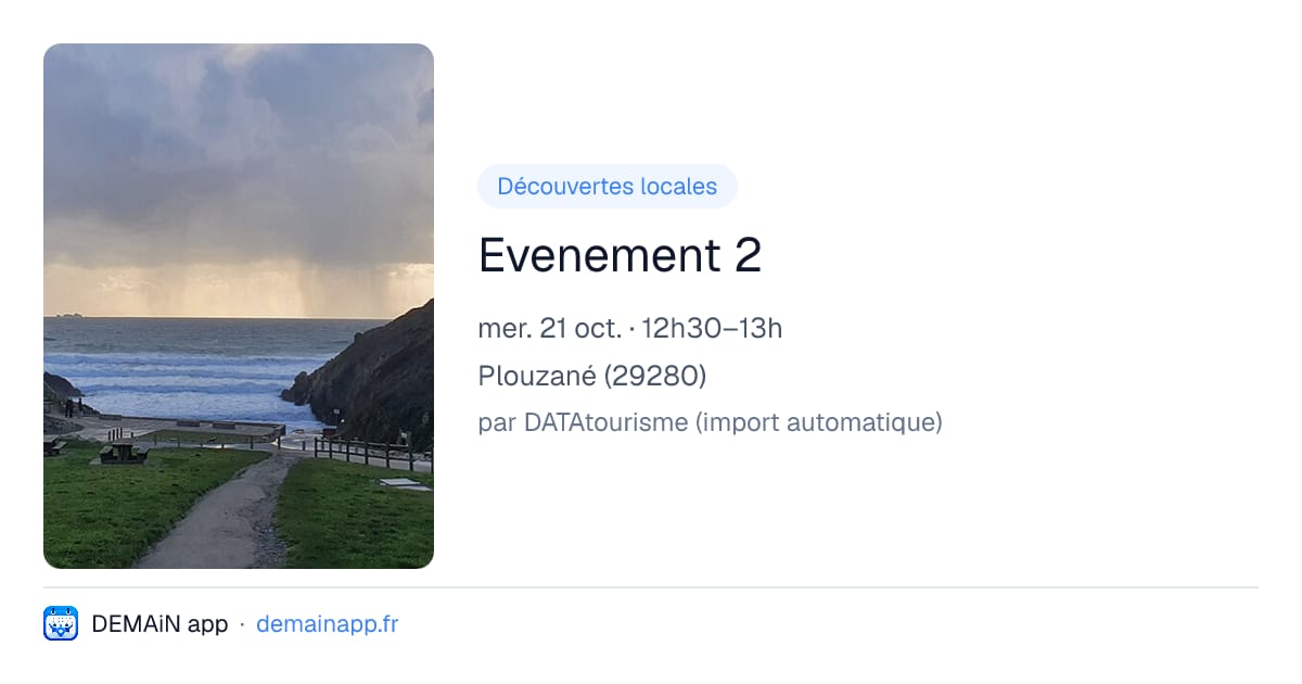 Evenement 2 — Plouzané