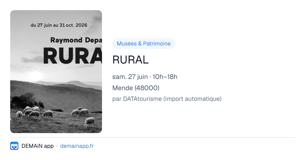 RURAL — Mende