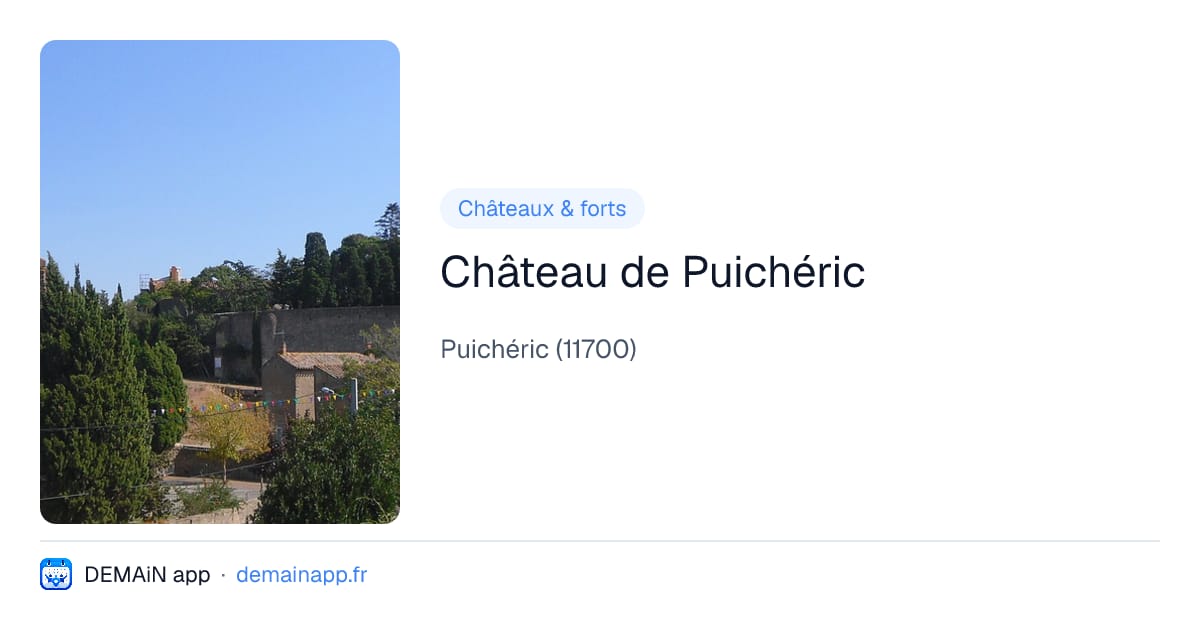 Château de Puichéric — Puichéric