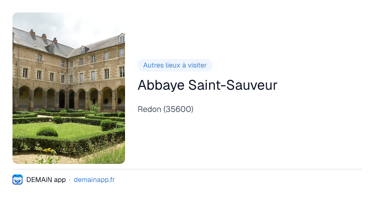 Abbaye Saint-Sauveur — Redon