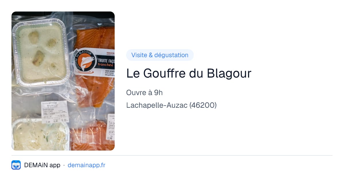 Le Gouffre du Blagour — Lachapelle-Auzac
