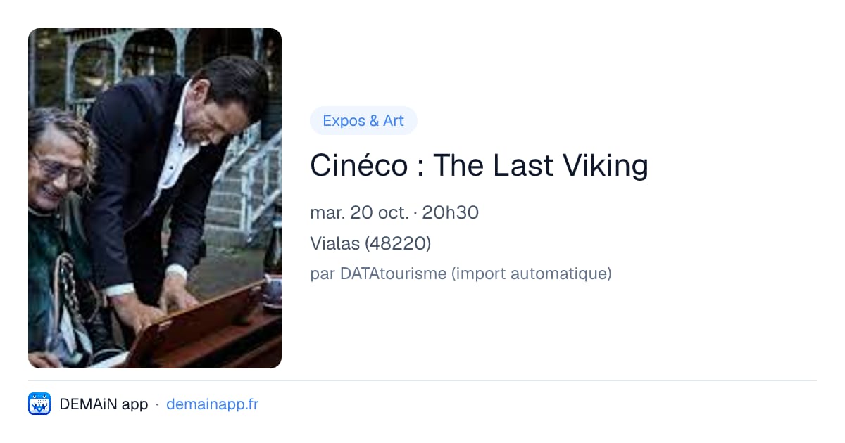 Cinéco : The Last Viking — Vialas