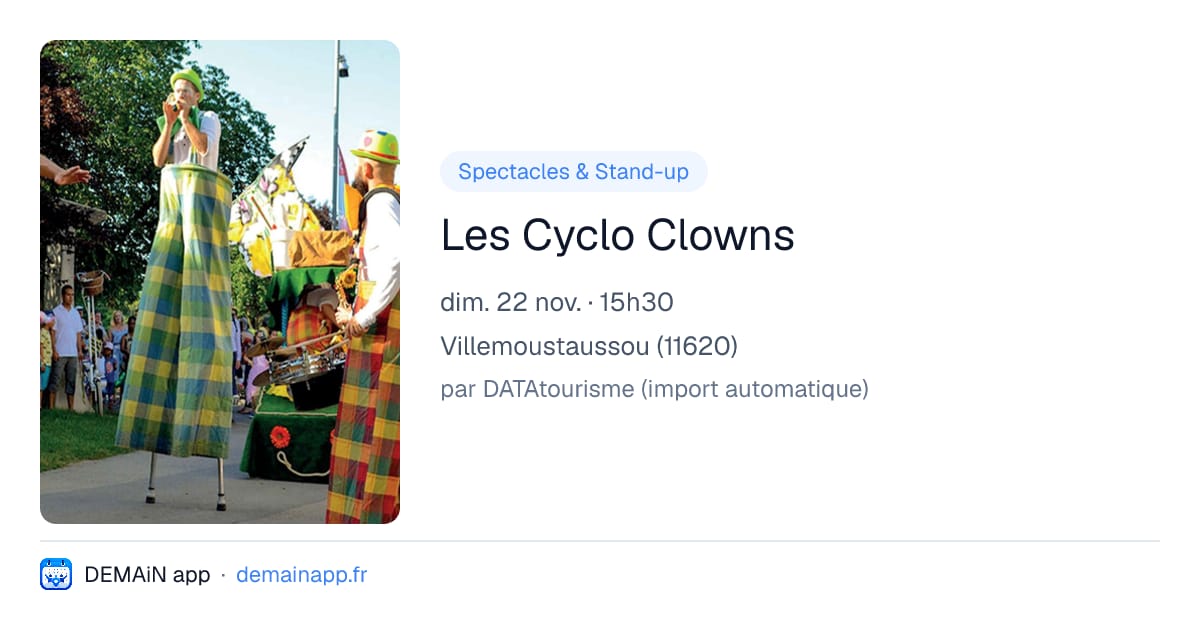 Les Cyclo Clowns — Villemoustaussou
