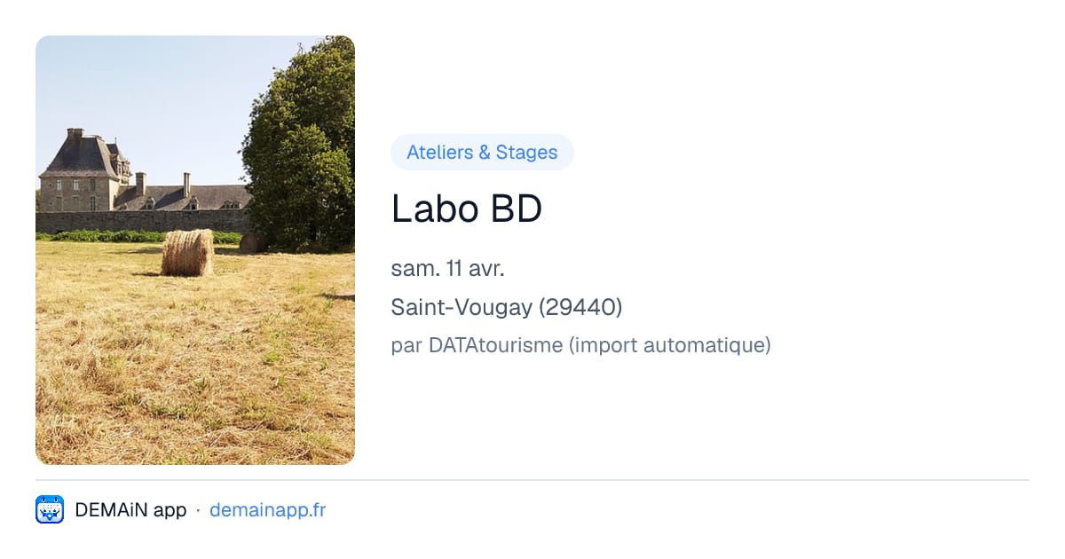 Labo BD — Saint-Vougay
