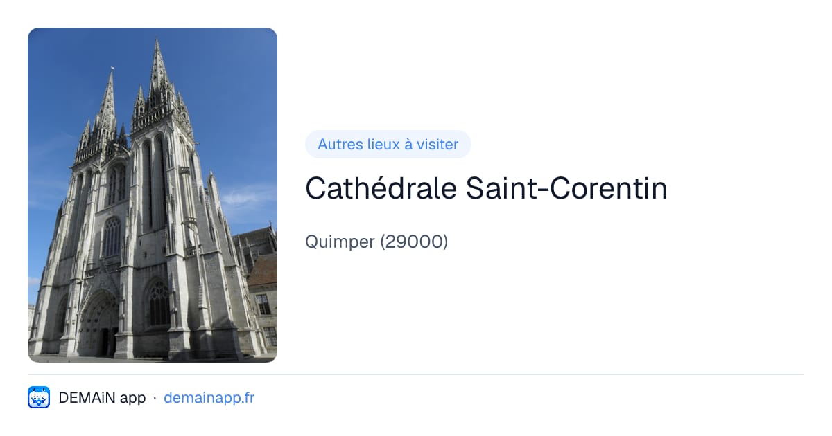 Cathédrale Saint-Corentin — Quimper