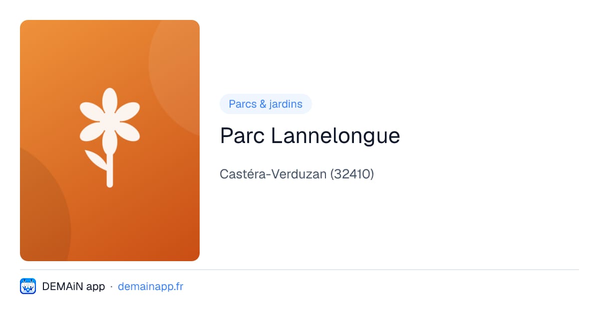 Parc Lannelongue — Castéra-Verduzan