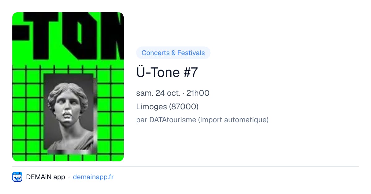 Ü-Tone #7 — Limoges