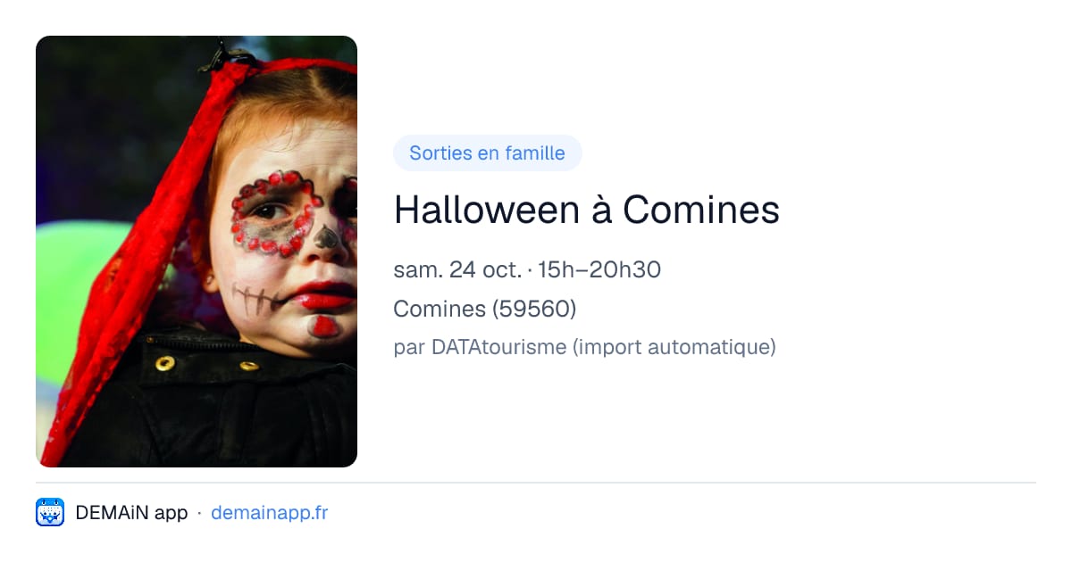 Halloween à Comines — Comines