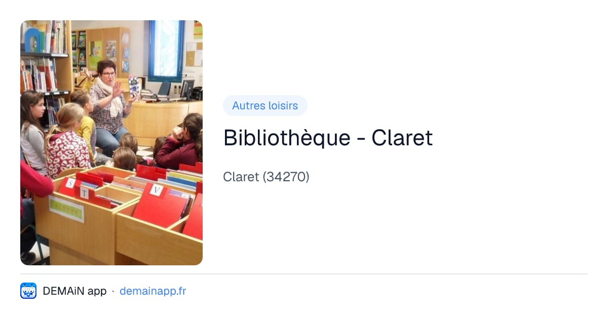 Bibliothèque - Claret — Claret